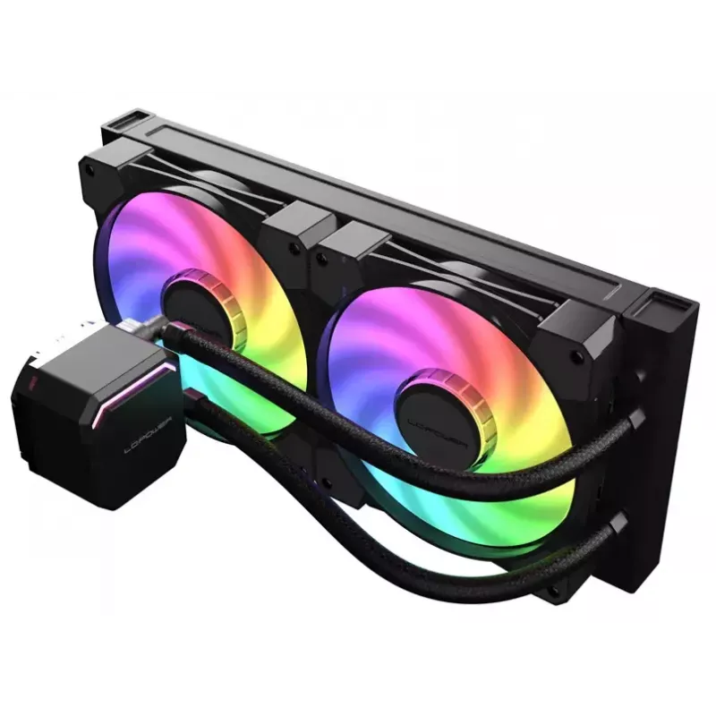 All-in-One-vloeistofkoeler LC-Power LC-CC-280-B-ARGB