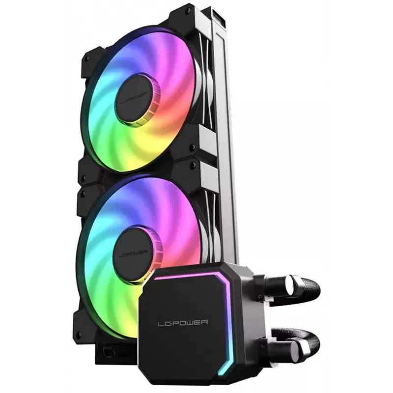 All-in-One-vloeistofkoeler LC-Power LC-CC-280-B-ARGB