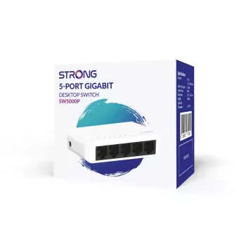 Strong SW5000P netwerkswitch Gigabit Ethernet 10/100/1000 5 poorten