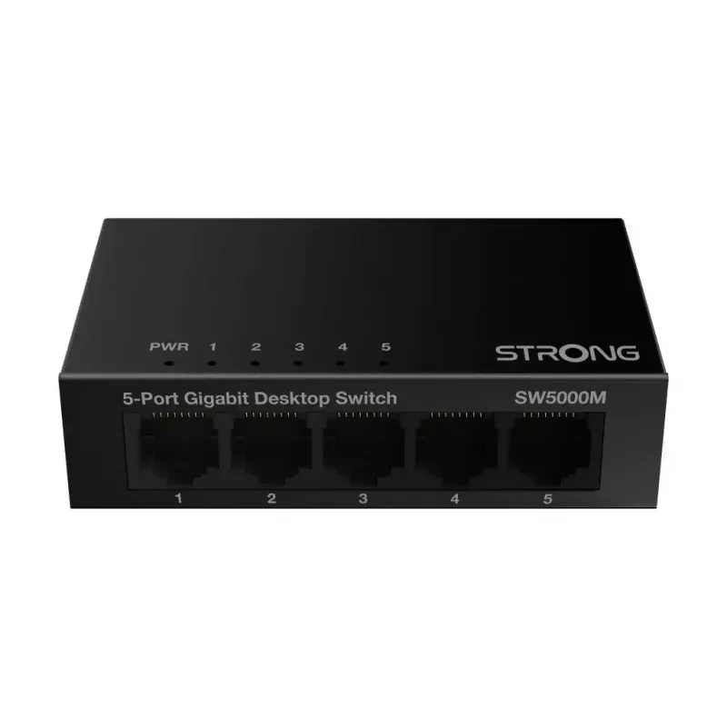 Strong SW5000M netwerkswitch Gigabit Ethernet 5 poorten 10 Gbit/s