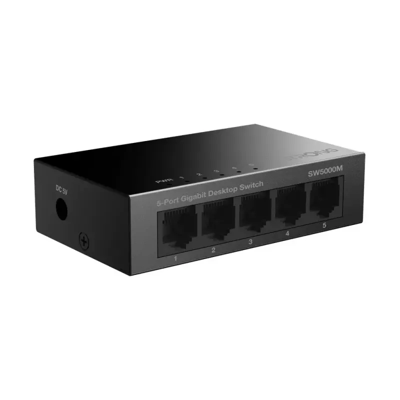 Strong SW5000M netwerkswitch Gigabit Ethernet 5 poorten 10 Gbit/s
