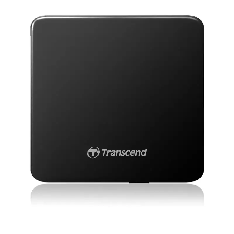 Draagbare DVD-brander Transcend TS8XDVDS-K, USB 2.0, zwart