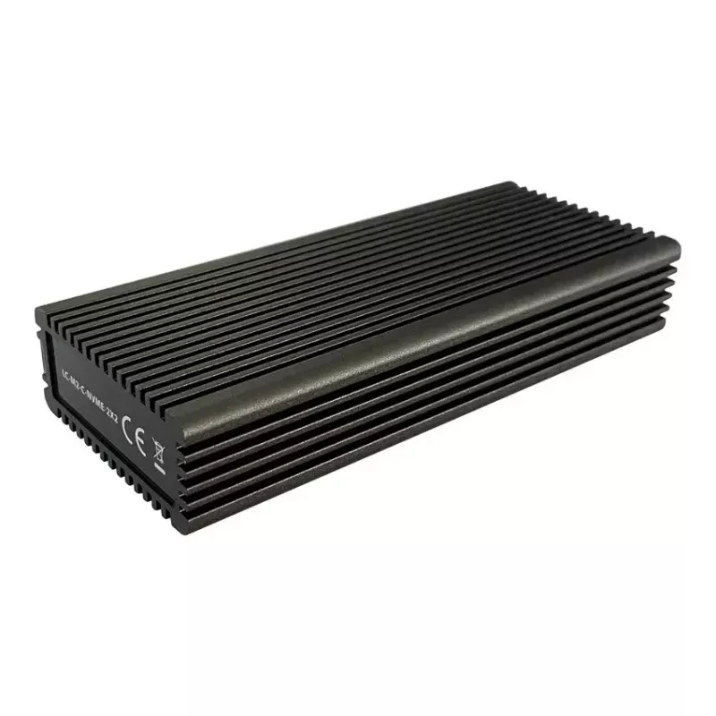 SSD-behuizing LC-Power LC-M2-C-NVME-2X2