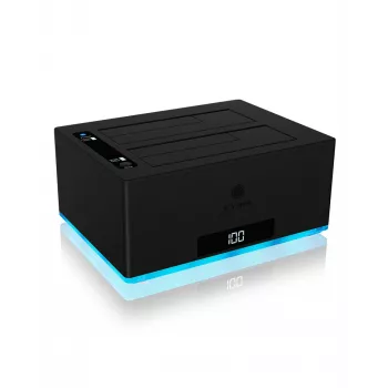 ICY BOX IB-127CL-U3 USB 3.2 Gen 1 (3.1 Gen 1) Type-B zwart