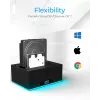 ICY BOX IB-127CL-U3 USB 3.2 Gen 1 (3.1 Gen 1) Type-B zwart