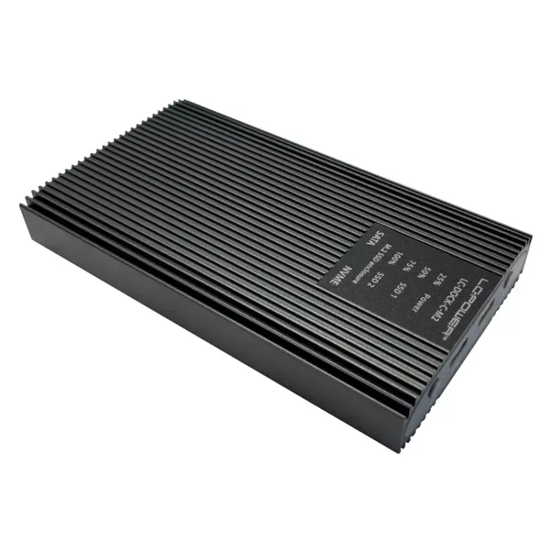LC-Power LC-DOCK-C-M2 USB 3.2-dockingstation voor M.2 NVMe- en SATA-SSD's
