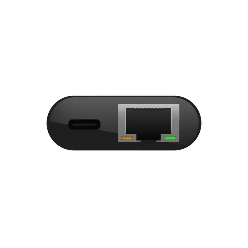 Belkin INC002vfBK USB-C Dual Display-dockingstation, DisplayLink, 2x HDMI, Gigabit Ethernet, zwart