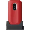 Mobiele telefoon Doro Leva L20 4G, 2,8 inch scherm, rood-wit