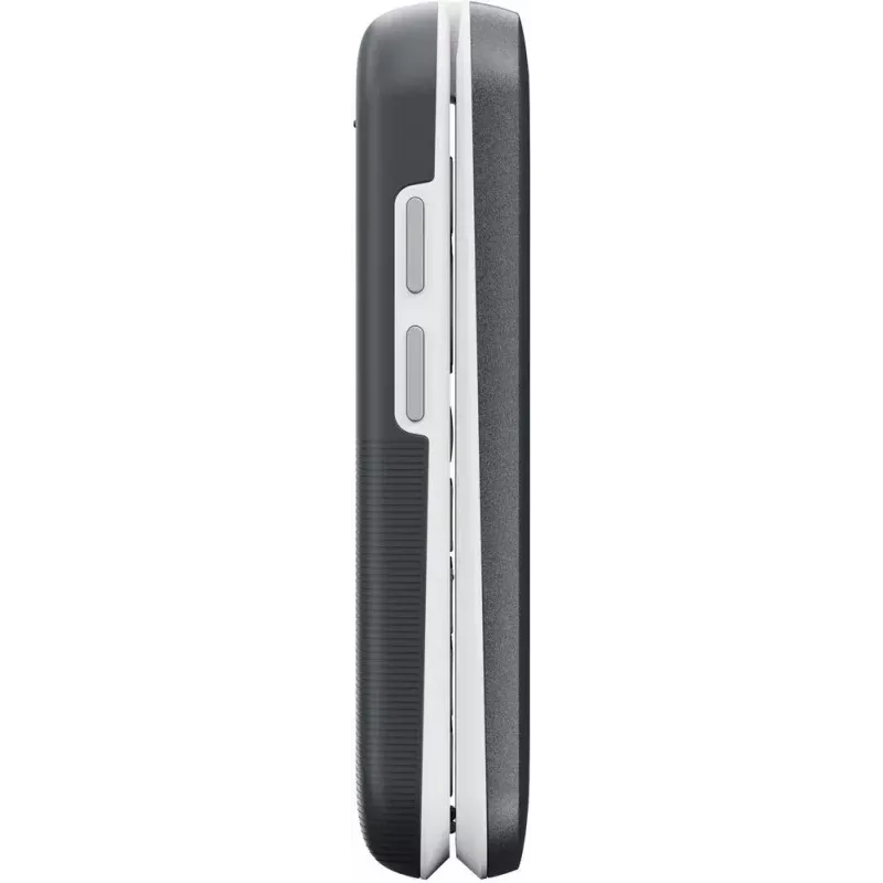 Doro Leva L30 4G klaptelefoon, 2,8 inch, grafiet/wit