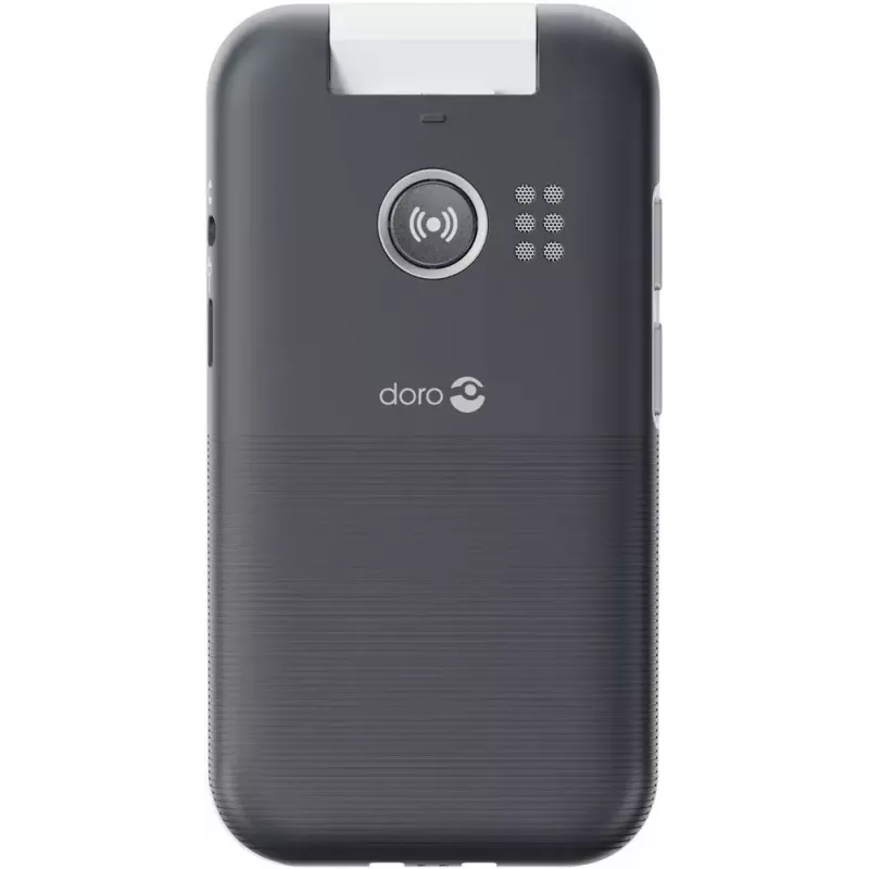 Doro Leva L30 4G klaptelefoon, 2,8 inch, grafiet/wit