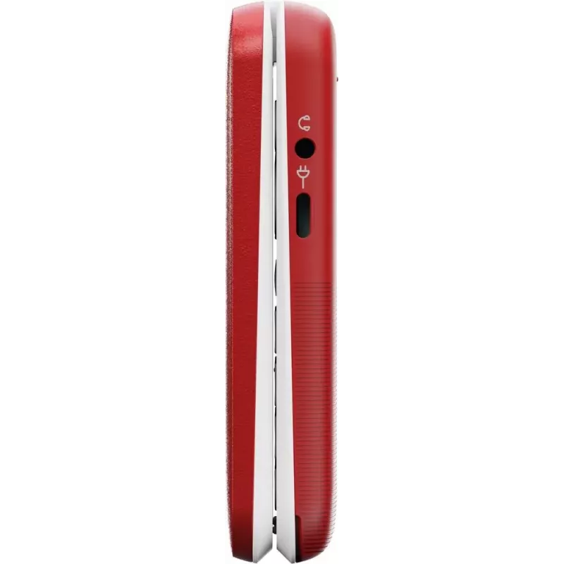 Doro Leva L30 4G klaptelefoon, 2,8 inch, rood/wit