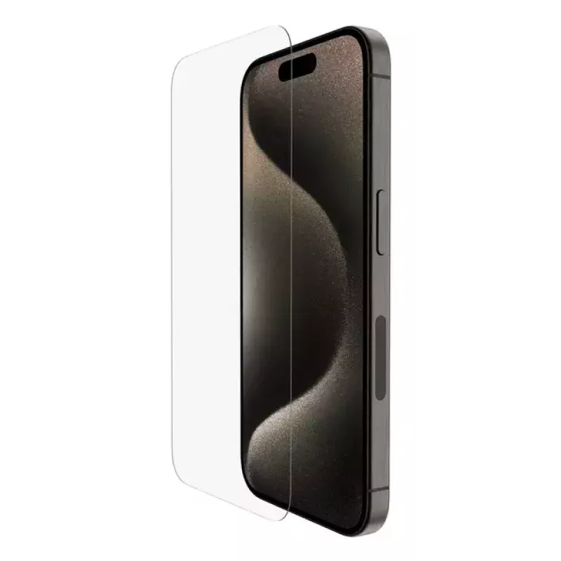 Schermbescherming Belkin ScreenForce voor iPhone 16 Pro antibacterieel krasbestendig schokbestendig