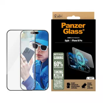 Gaming-schermbescherming PanzerGlass iPhone '24 6,3 inch Pro Ultra-Wide Fit