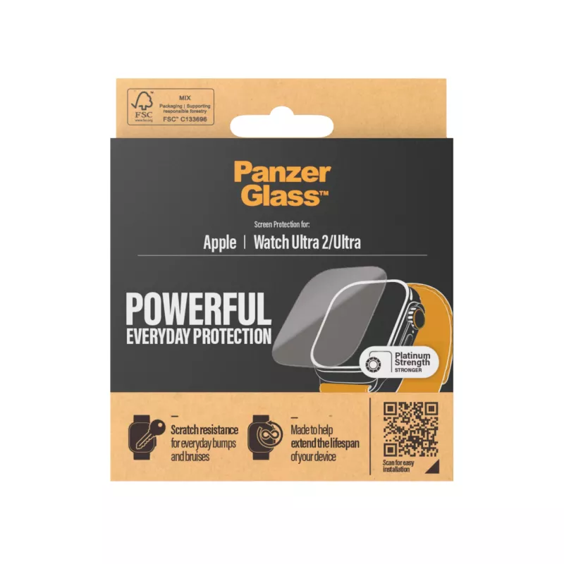 PanzerGlass ® schermbescherming Apple Watch Ultra 2 | Ultra | 49 mm