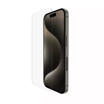 Belkin ScreenForce displaybeschermfolie voor iPhone 15 Pro – stootvast en krasvast