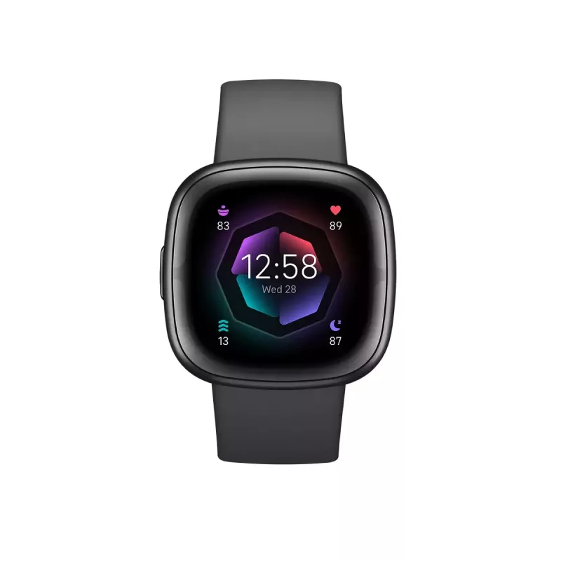Smartwatch Fitbit Sense 2 digitaal touchscreen zwart