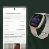 Smartwatch Fitbit Sense 2 digitaal touchscreen zwart