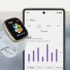 Smartwatch Fitbit Sense 2 digitaal touchscreen zwart