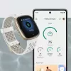 Smartwatch Fitbit Sense 2 digitaal touchscreen zwart