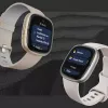 Smartwatch Fitbit Sense 2 digitaal touchscreen zwart
