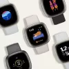 Smartwatch Fitbit Sense 2 digitaal touchscreen zwart