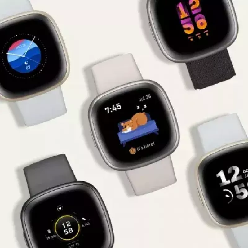 Smartwatch Fitbit Sense 2 digitaal touchscreen zwart