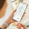 Smartwatch Fitbit Sense 2 digitaal touchscreen zwart