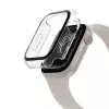 Belkin ScreenForce TemperedCurve 2-in-1 screenprotector voor Apple Watch 4-9/SE 44/45 mm, transparant