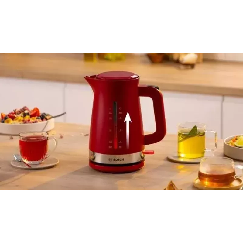 Bosch TWK4M224 elektrische waterkoker 1,7 L 2400 W rood