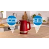 Bosch TWK4M224 elektrische waterkoker 1,7 L 2400 W rood