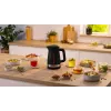 Waterkoker Bosch TWK4M223 1,7 l, 2400 W, zwart, draadloos, verborgen verwarmingselement