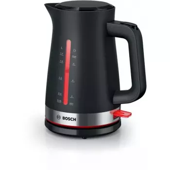 Waterkoker Bosch TWK4M223 1,7 l, 2400 W, zwart, draadloos, verborgen verwarmingselement