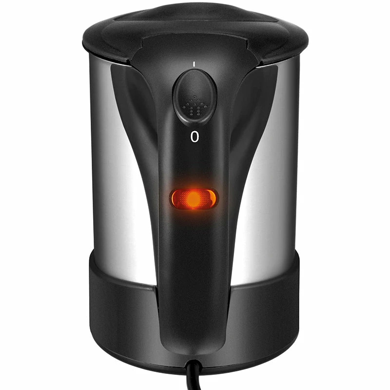 Unold 18575 waterkoker 0,5 L 1000 W zwart, roestvrij staal