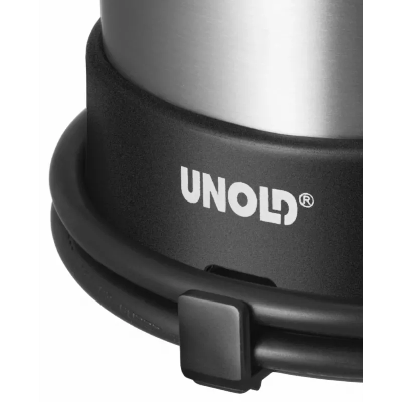 Unold 18575 waterkoker 0,5 L 1000 W zwart, roestvrij staal