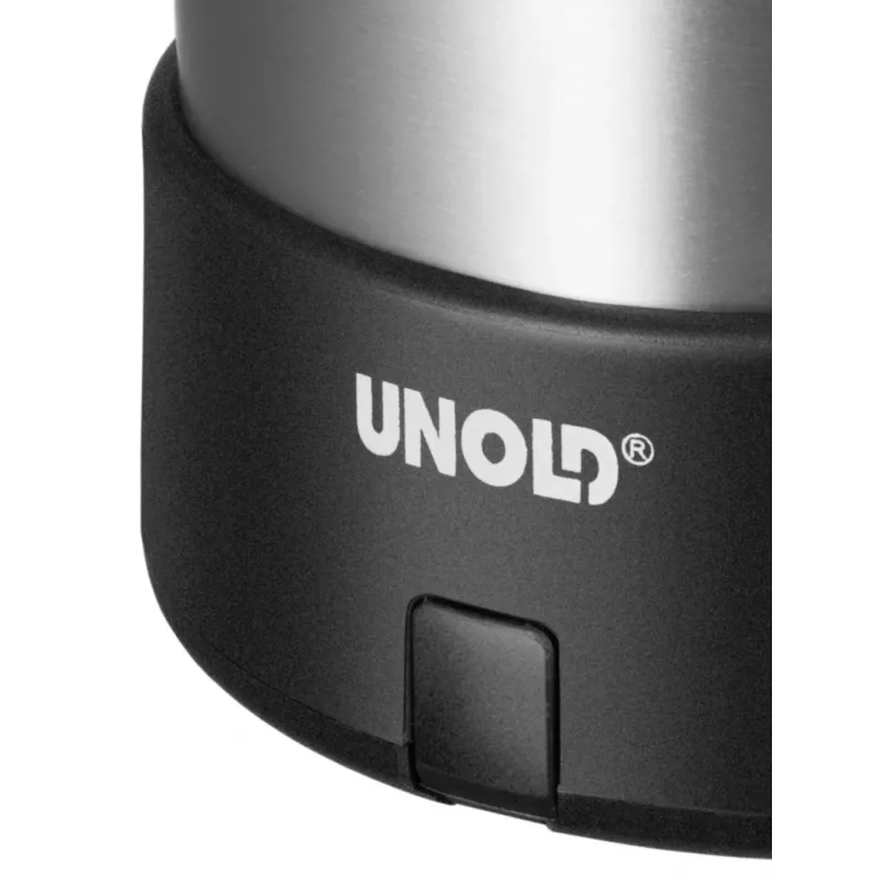 Unold 18575 waterkoker 0,5 L 1000 W zwart, roestvrij staal