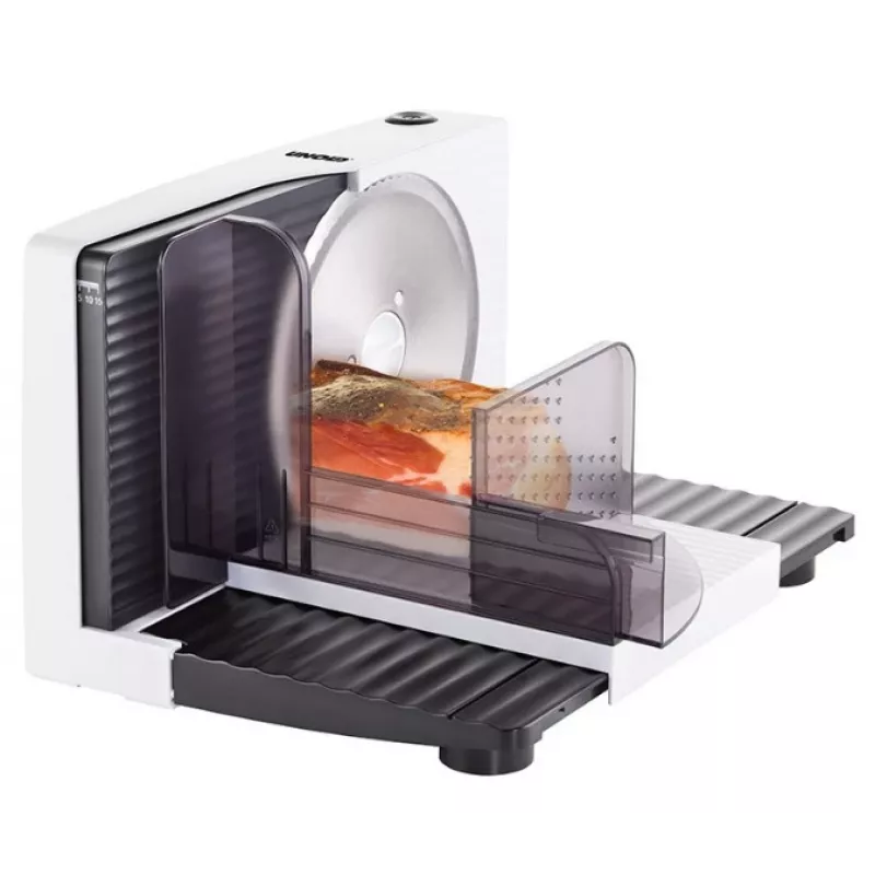 Unold 78860 elektrische snijmachine 100 W zwart, wit kunststof, roestvrij staal
