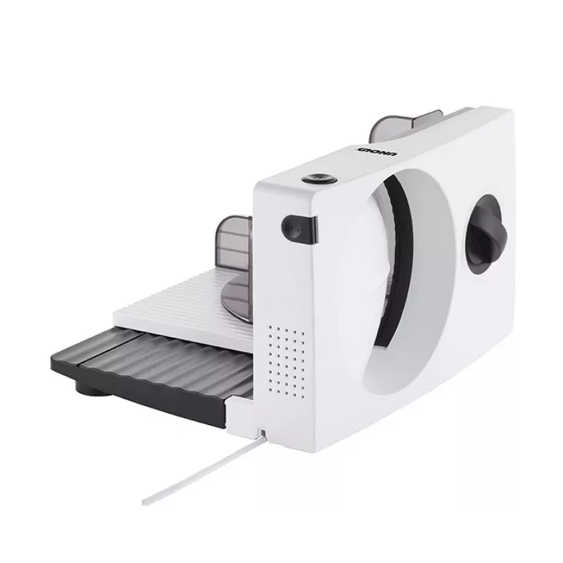 Unold 78860 elektrische snijmachine 100 W zwart, wit kunststof, roestvrij staal