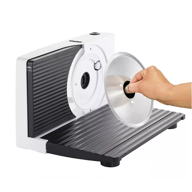 Unold 78860 elektrische snijmachine 100 W zwart, wit kunststof, roestvrij staal
