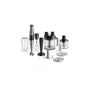 Braun MultiQuick 9 MQ 9187XLI 0,6 L staafmixer 1200 W zwart, roestvrij staal