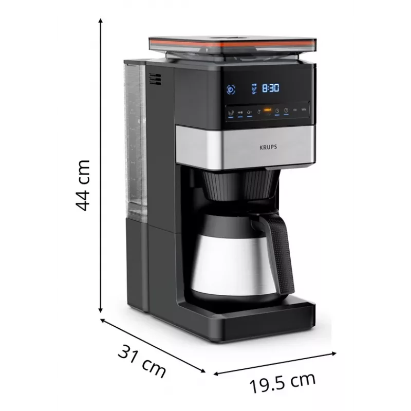 Krups Grind Aroma XL KT8428 filterkoffiezetapparaat