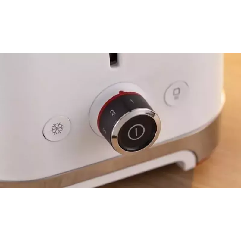 Broodrooster Bosch TAT4M221 2 sneetjes 950 W wit roestvrij staal