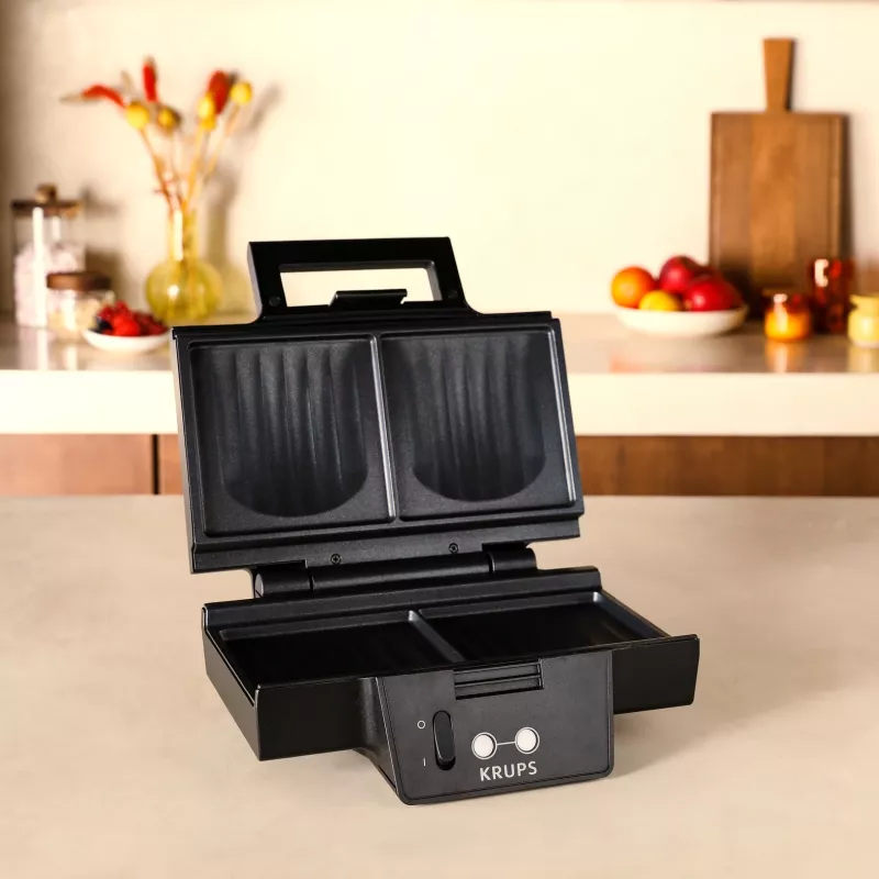 Krups FDK Iconic FDK462 sandwichmaker 850 W zwart