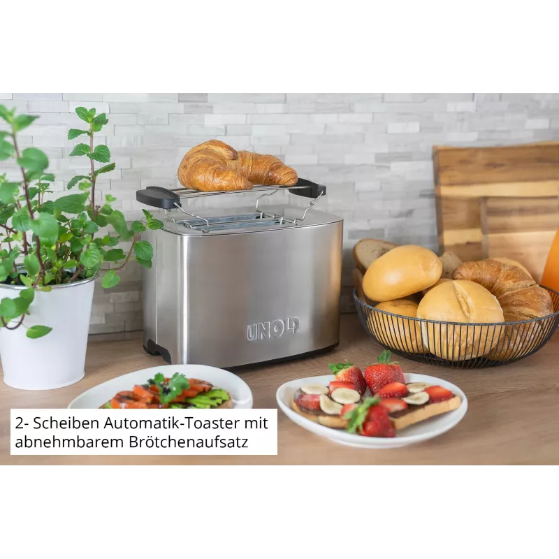 Broodrooster Unold Esge 38216, 2-sneetjes broodrooster met instelbare bruiningsgraad