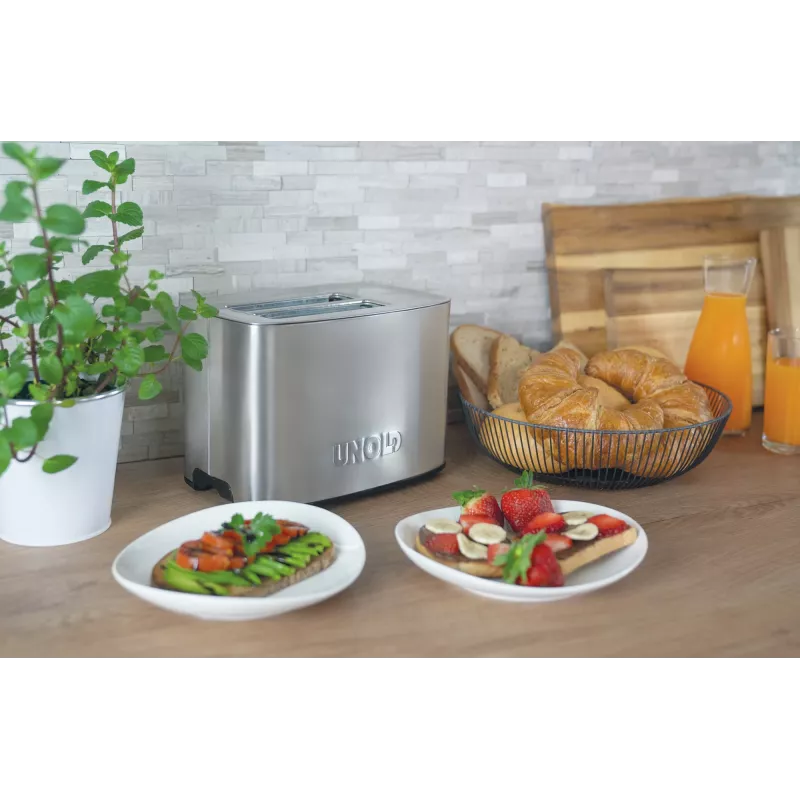 Broodrooster Unold Esge 38216, 2-sneetjes broodrooster met instelbare bruiningsgraad