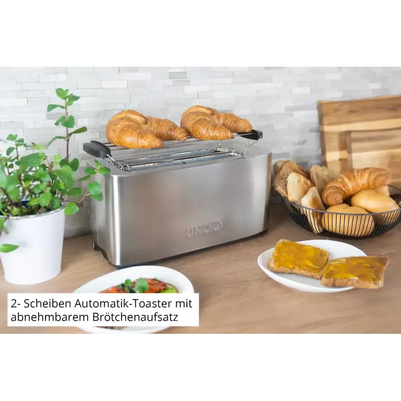 Unold Tom 38266 dubbele langsleuf-broodrooster