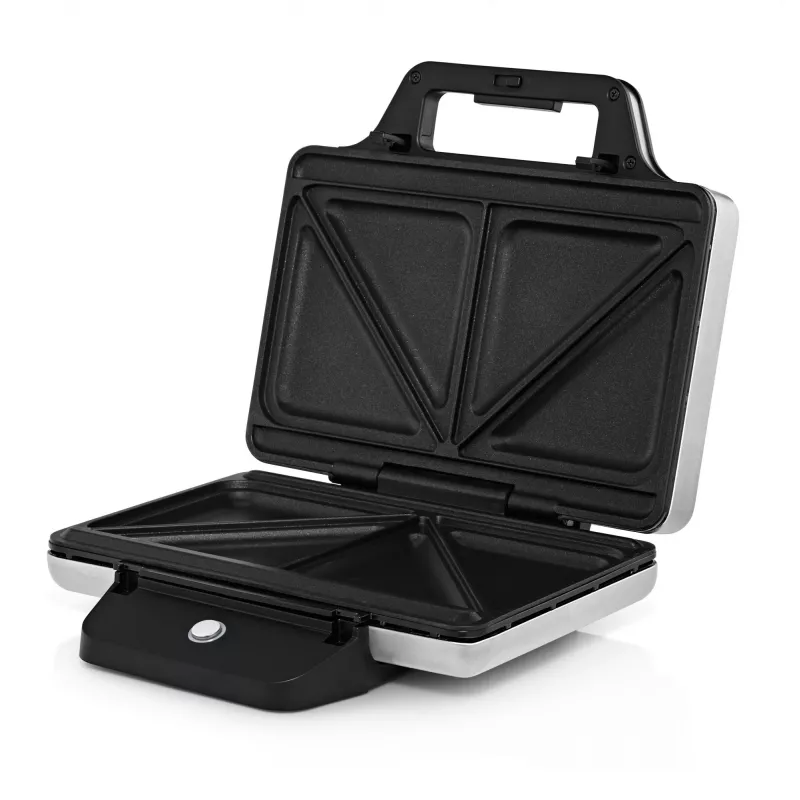 WMF 0415150011 sandwichmaker 800 W zwart, zilver