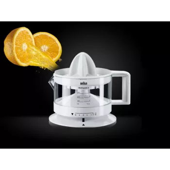 Braun TributeCollection CJ 3000 elektrische citruspers 0,35 L 20 W transparant, wit