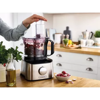 Kenwood FDM301SS keukenmachine 800 W 2,1 L zwart, roestvrijstaal ingebouwde weegschaal