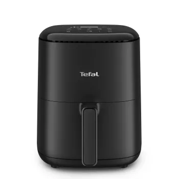 Heteluchtfriteuse Tefal Easy Fry EY145810 — 3 L inhoud, 1300 W, touchbediening, lcd-display, zwart