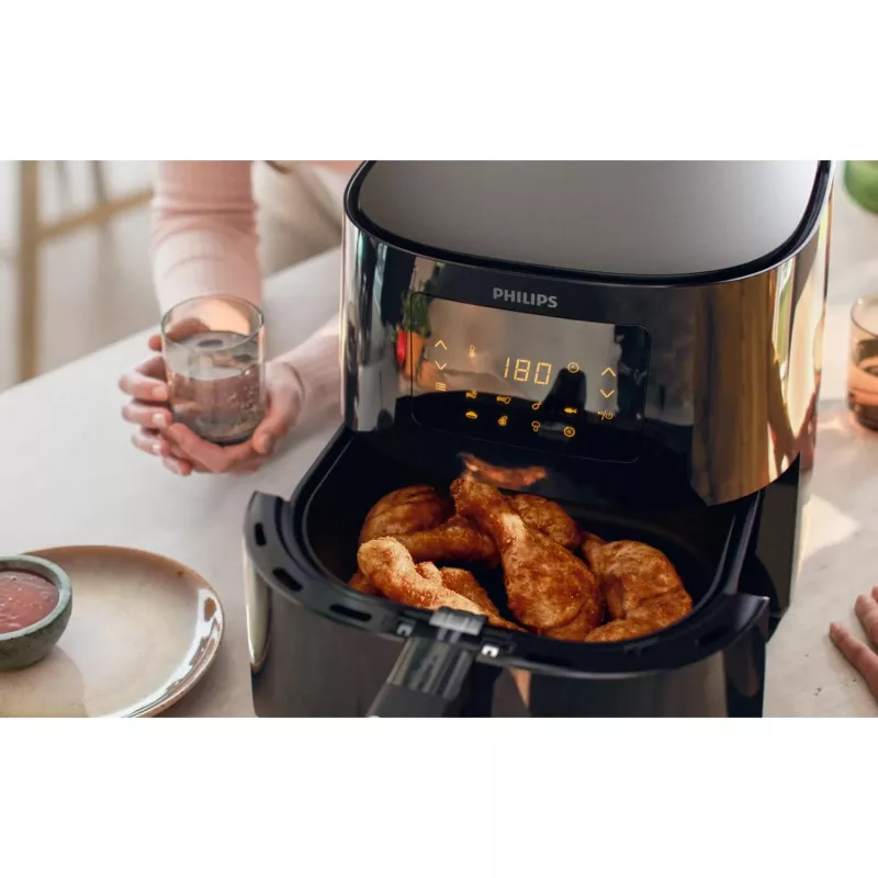 Philips 3000 series HD9270/70 Airfryer XL, heteluchtfriteuse, 6,2 L, 1,2 kg, Rapid Air, 200 °C, 5 personen